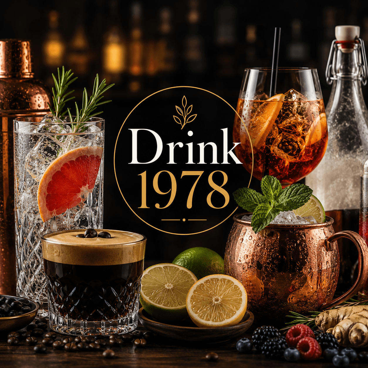 Drink 1978 – Logo für Getränkekultur und Sensorik